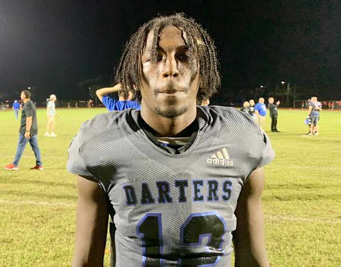 Apopka quarterback Tyson Davison kept the chains moving with his 111-yards rushing, Friday night, and the Blue Darters defeated Lake Mary, 30-23, to win the Class 4M-Region 1 championship.